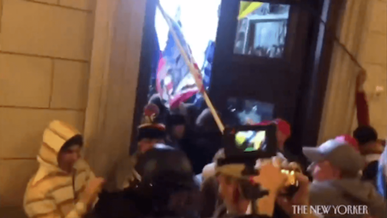 Shocking video of Capitol insurrection shows rioter saying Ted Cruz 'would want us to do this'