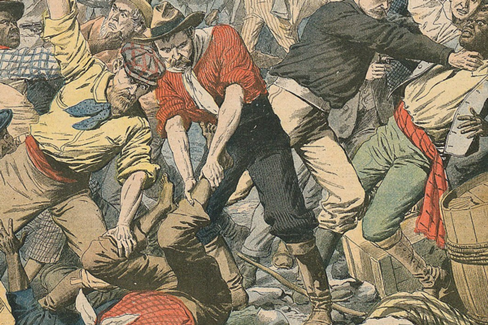 Capitol coup 'is not who we are' in America -- but a historian suggests otherwise