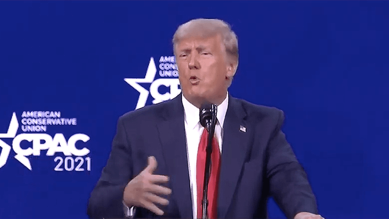 Internet blasts Trump's CPAC speech as 'laying the framework for more violence' around election lies