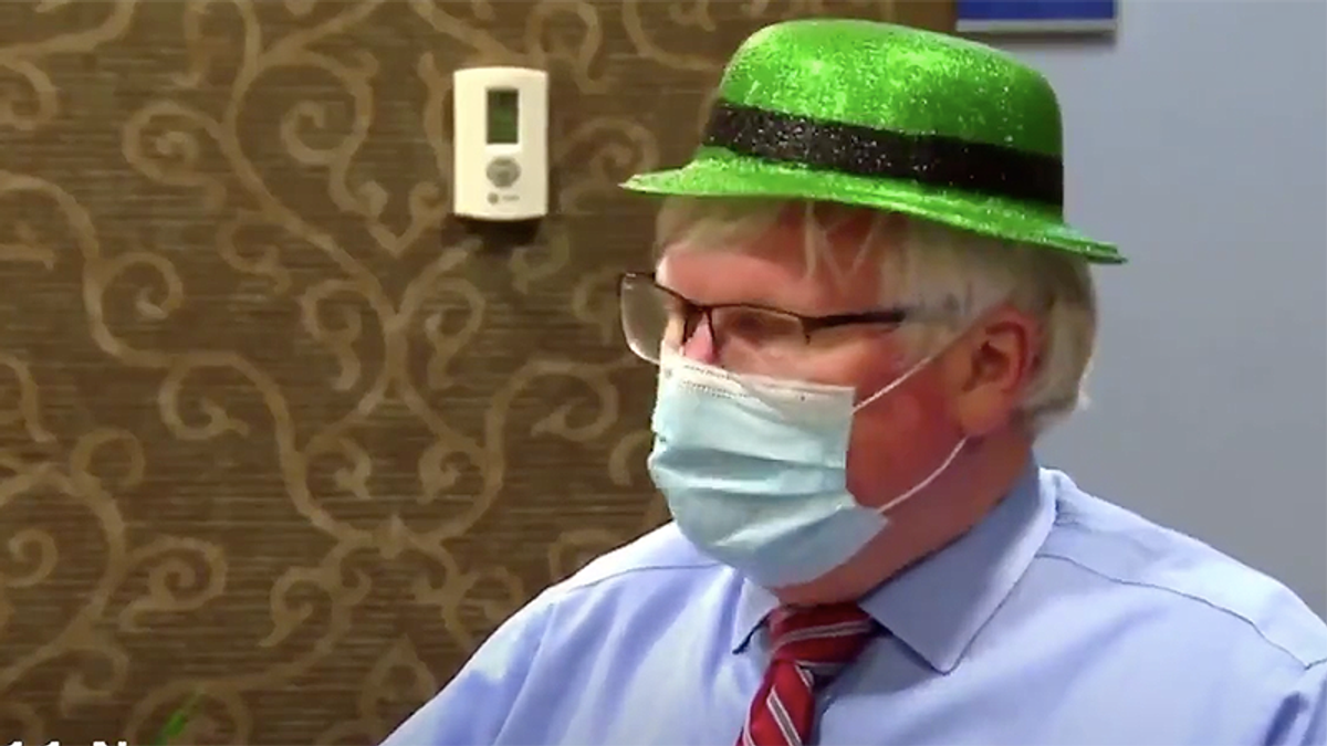 In a bizarre hat, anti-Black Lives Matter Republican doubles down on claim they are ‘anti-family’.