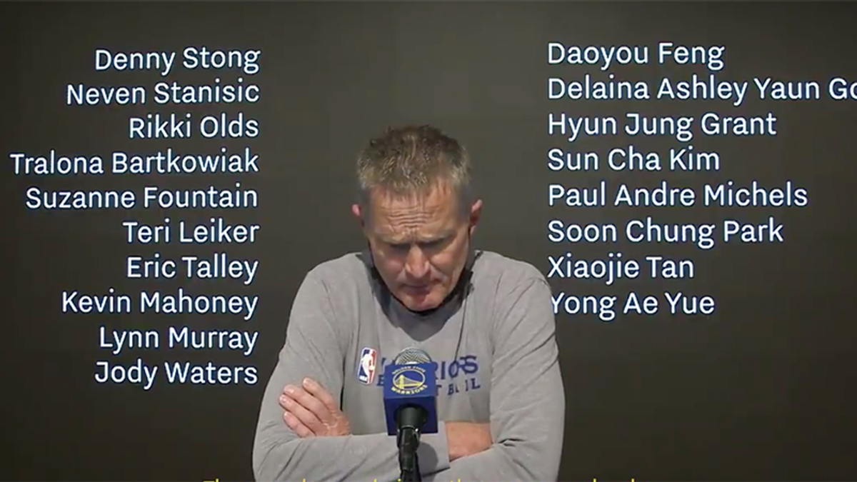 NBA Golden State Warriors coach hammers Congress for refusing to pass background checks for gun purchases