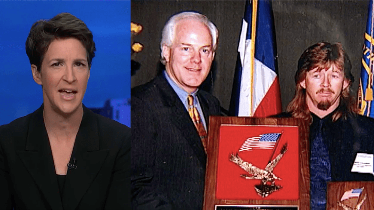 Maddow explains exactly why John Cornyn is fighting new DOJ nominee — and it has nothing to do with qualifications