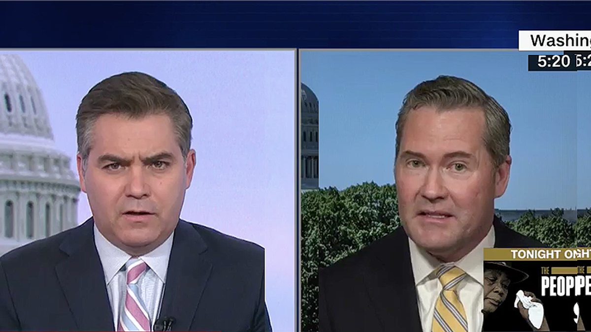 Florida Republican goes down in flames debating CNN's Acosta on weapons of war on American streets