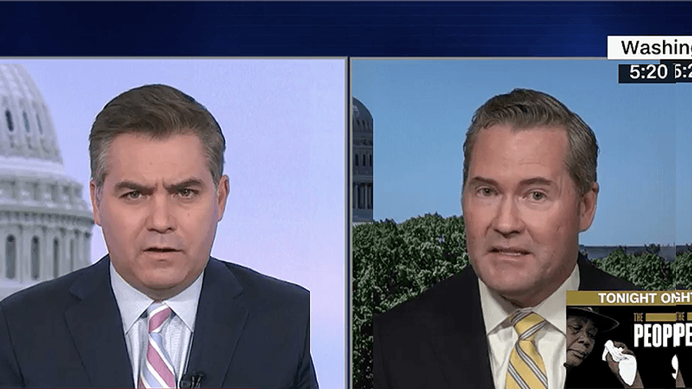 Florida Republican goes down in flames debating CNN's Acosta on weapons of war on American streets