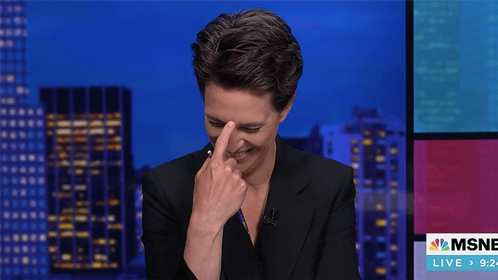 Maddow cracks up laughing at new Arizona GOP conspiracy theory about bamboo ballots from the southeast