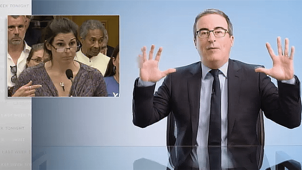 'People are sometimes sticky': John Oliver explains to magnetic vaccine nuts why keys stick to them