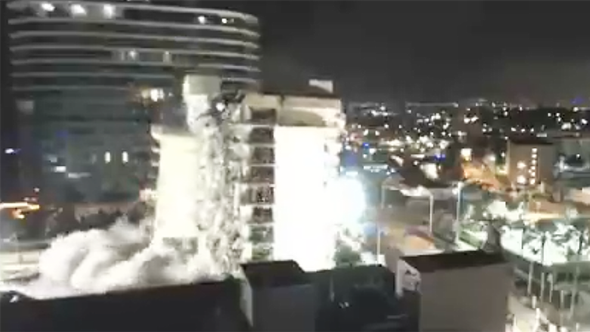 Remainder of Florida condo demolished — with 121 people still missing