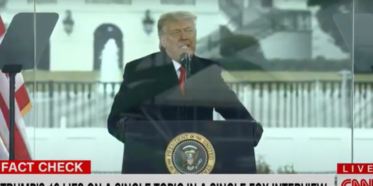 CNN hosts shred Trump's 12 'dangerous lies' that make the insurrection