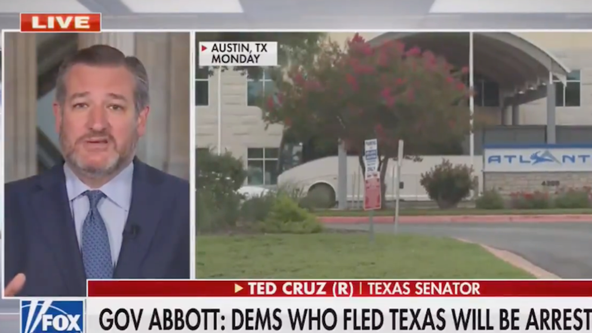 'Idiot' Ted Cruz buried in mockery for criticizing Dems who fled Texas: 'Imagine if they had flown to Cancun'