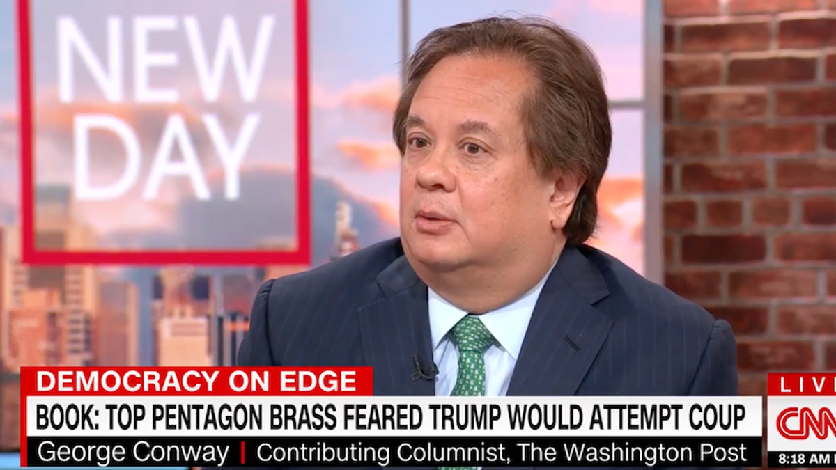 George Conway: 'Deranged' Trump's failed Nazi-style 'coup' shows he should have been removed under 25th Amendment