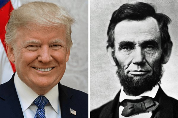 'People at his rally are laughing at Trump': Audience erupts after Abraham Lincoln remark