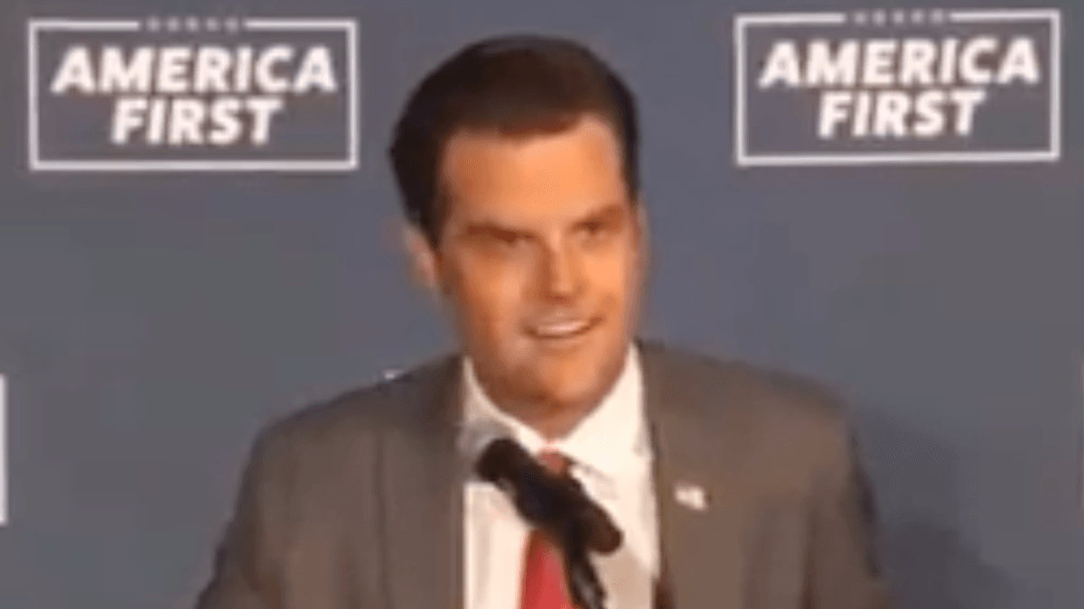 'Projection is a hell of a drug': Matt Gaetz mocked after calling Fauci 'a sniveling little twit'