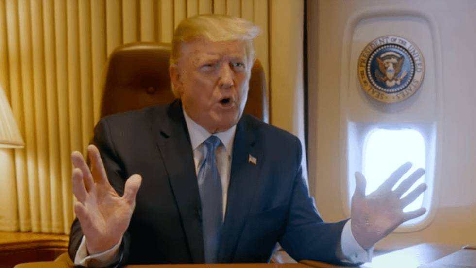 Trump asked to view young female aide's butt in his cabin aboard Air Force One: new book