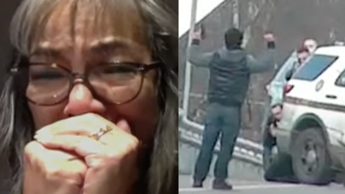 WATCH: Mother of police shooting victim breaks down after seeing son’s final moments for first time