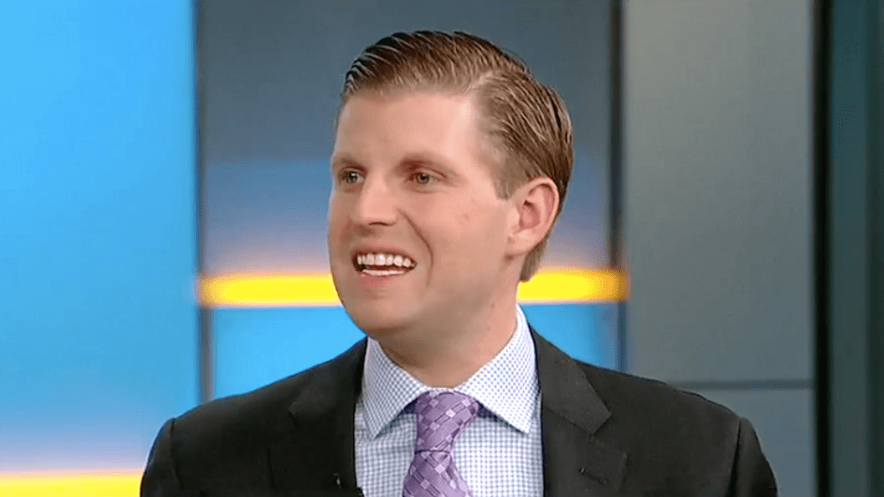 'An incredible man': Eric Trump hails his dad for burying Ivana Trump in unkempt yard