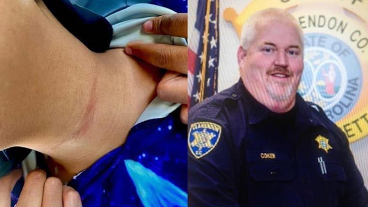 South Carolina school resource officer accused of choking 12-year-old student unconscious
