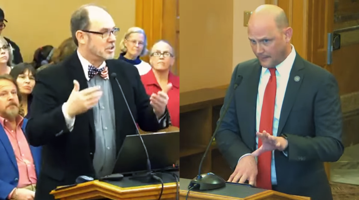Election conspiracies riveted Kansas legislators. A GOP secretary of state tried to talk them down.