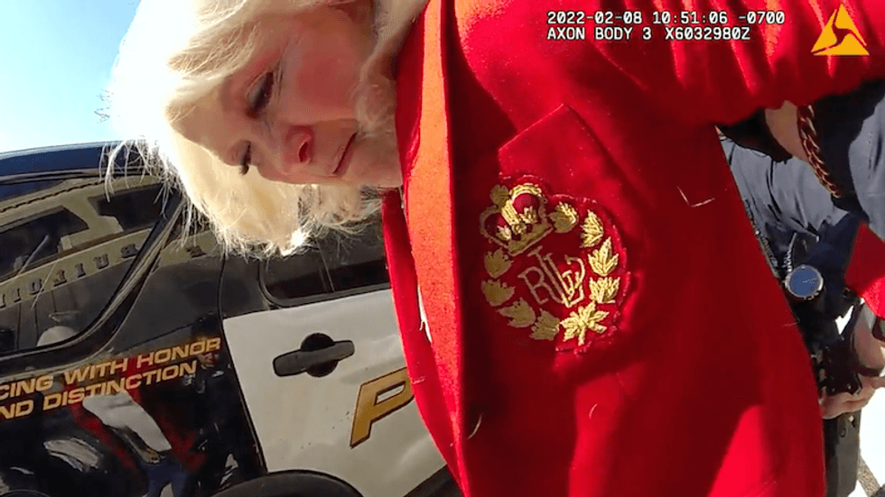 ‘Stop, you're hurting me!’ Trump-loving Colorado clerk melts down in new body cam video of arrest