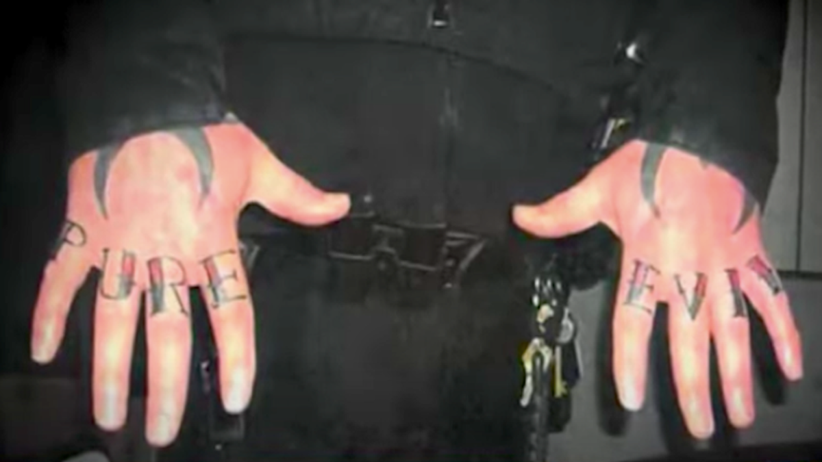 Cincinnati cop fired for getting 'pure evil' tattooed on hands