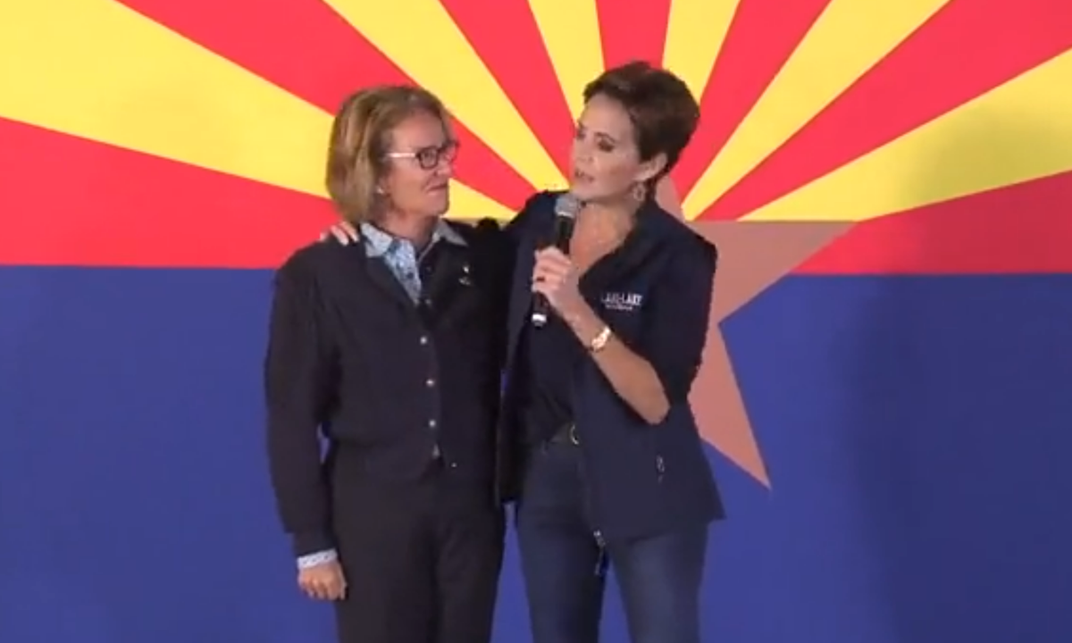Kari Lake embraces AZ senator who promotes white Christian nationalism, racist conspiracy theories and election fraud claims
