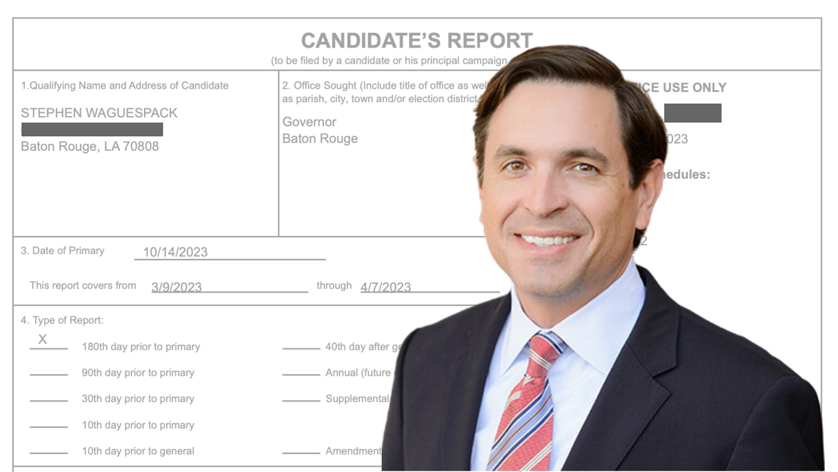 Busted: Louisiana Republican's bid for governor largely funded by secret donors and mysterious PACs