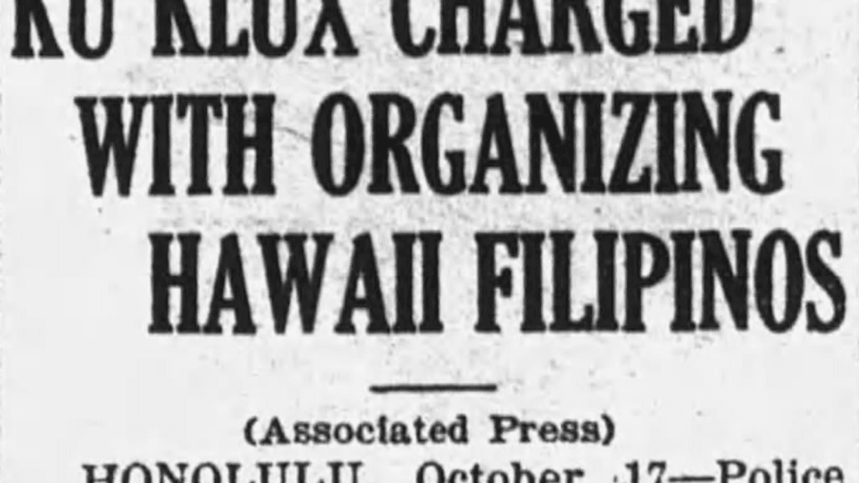 The bizarre and troubling story of Hawaii’s ‘Filipino KKK’ scare