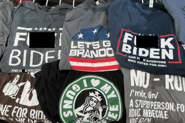 Selling hate, vulgarity and violence: How Trump and MAGA overran a quaint Midwest festival