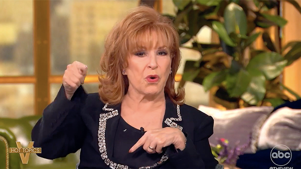 The View's Joy Behar loses her cool with vulgar outburst aimed at Trump