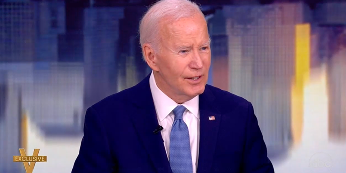 Biden tells The View that he 'takes responsibility' for Trump's election