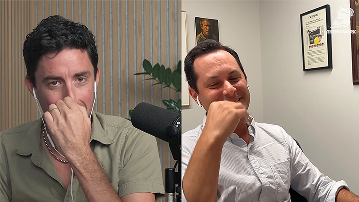 'Can't stop laughing': Ex-Republican doubles over after Trump's 'bizarre' event