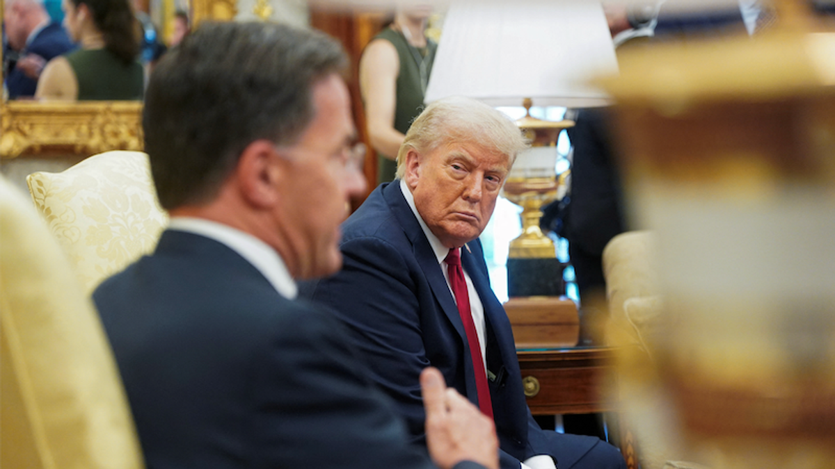 'Who isn't embarrassed?' World leaders cringe at NATO chief's Trump flattery