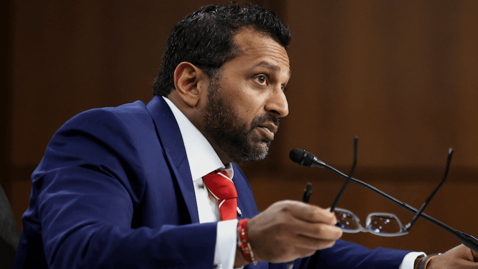 'Covering for Trump?' Kash Patel bashed for new claim Epstein had no clients