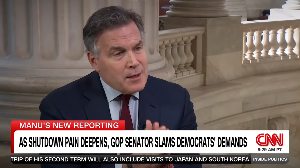 GOP senator scrambles to walk back his attack calling Dems 'terrorists' in CNN interview