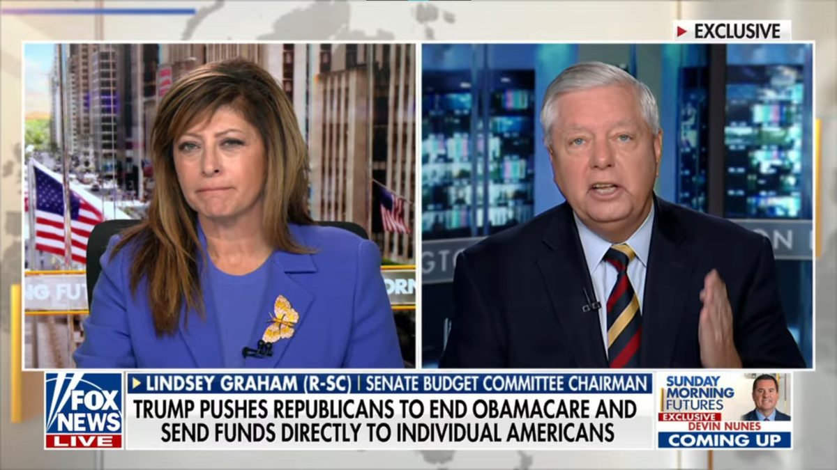 'It's backfiring': Lindsey Graham tells Fox News shutdown to end 'today'