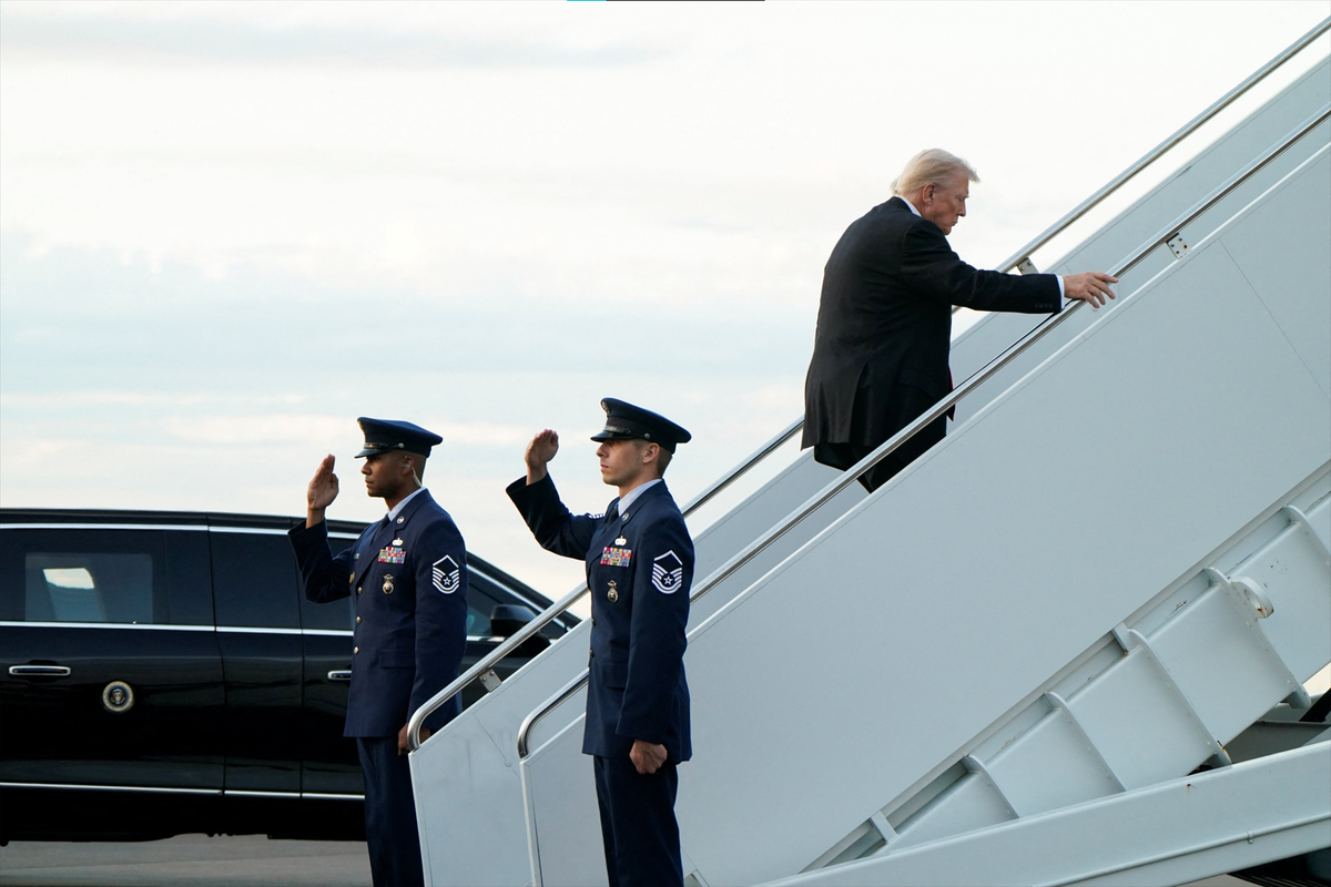 Epstein's pilot coordinated flights with Trump's multiple times during first term: emails