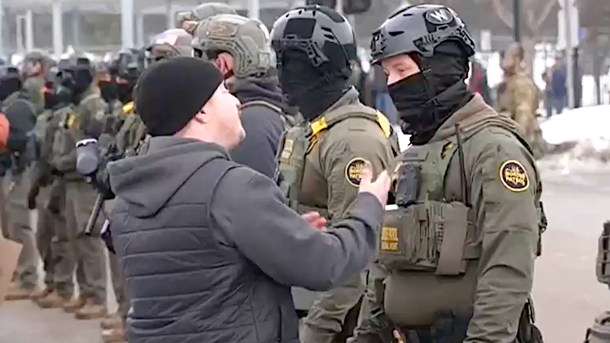 'Bring it!' Federal agents reportedly antagonizing protesters and scattering weapons