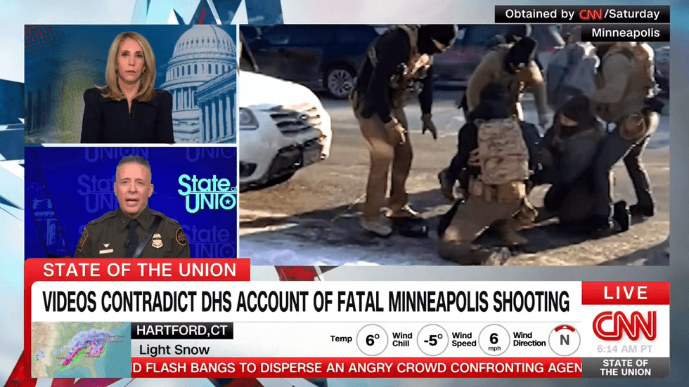 CNN host puts Greg Bovino on the spot over why 'an unarmed man' was shot by agents