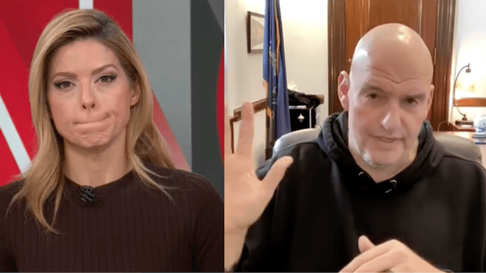 Dem senator stuns CNN anchor with 'just keep killing' strategy for Iran war