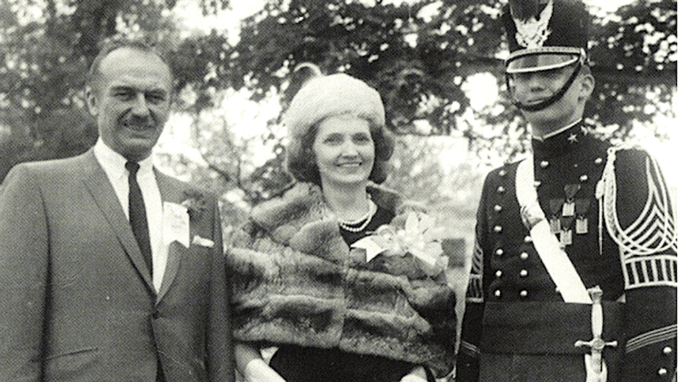 'Stolen valor?' Trump mocked as 'toy soldier' for sharing old photo from military school