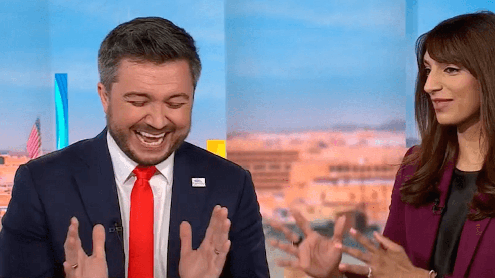 Beaming conservative's false claims repeatedly smacked down on CNN: 'Just patently false!'