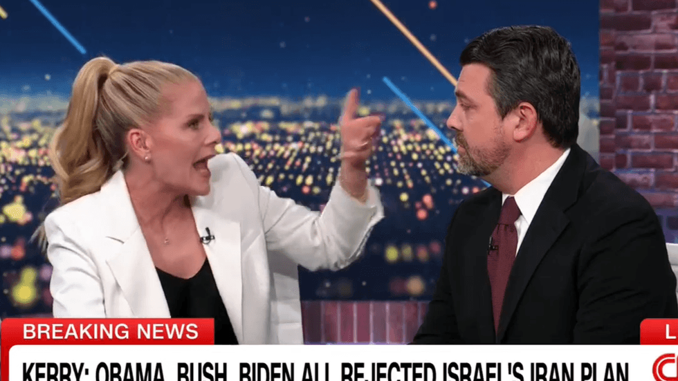 'Let me speak for one freaking second': GOP pundit silenced after defending Iran chaos