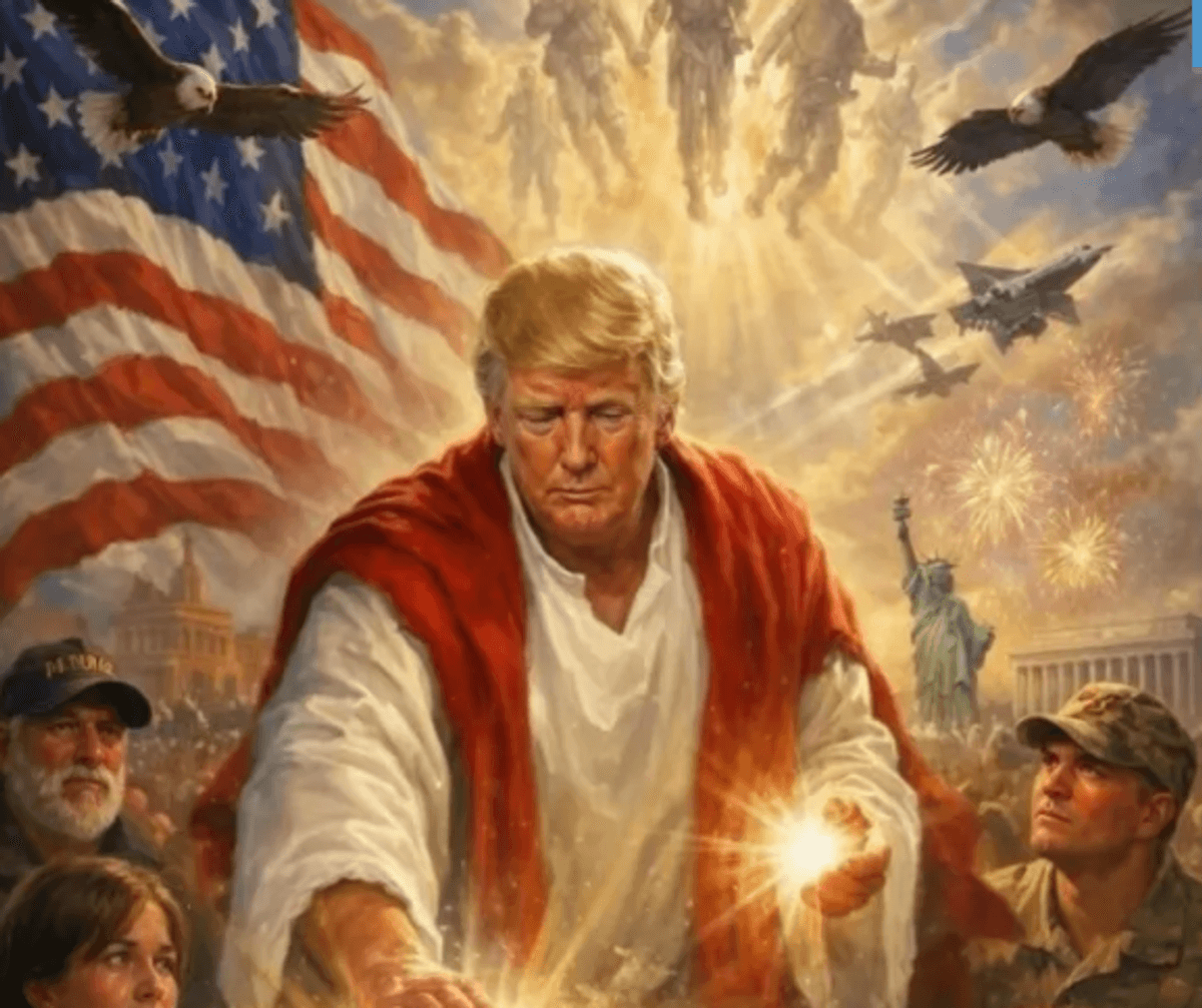 'It was me as a doctor': Trump rushes to deny messiah complex after Christian outrage