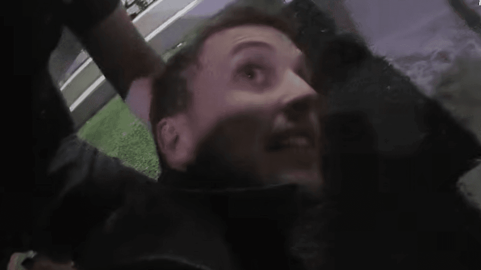 'Stop dropping names': Video shows coke bust arrest of Trump official's son