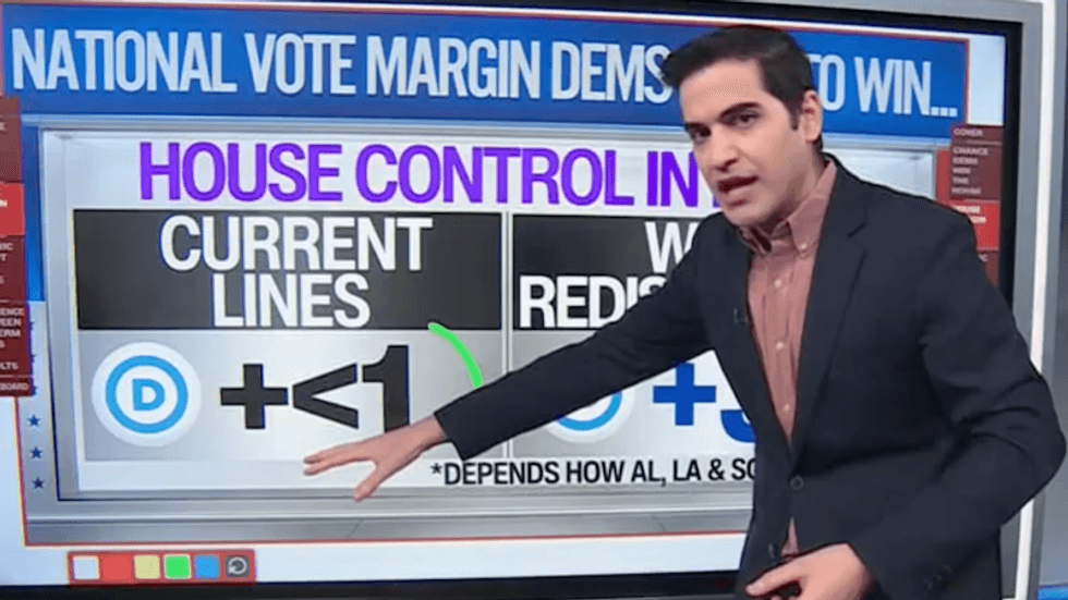 Data guru flags 'good news for Democrats' despite redistricting losses