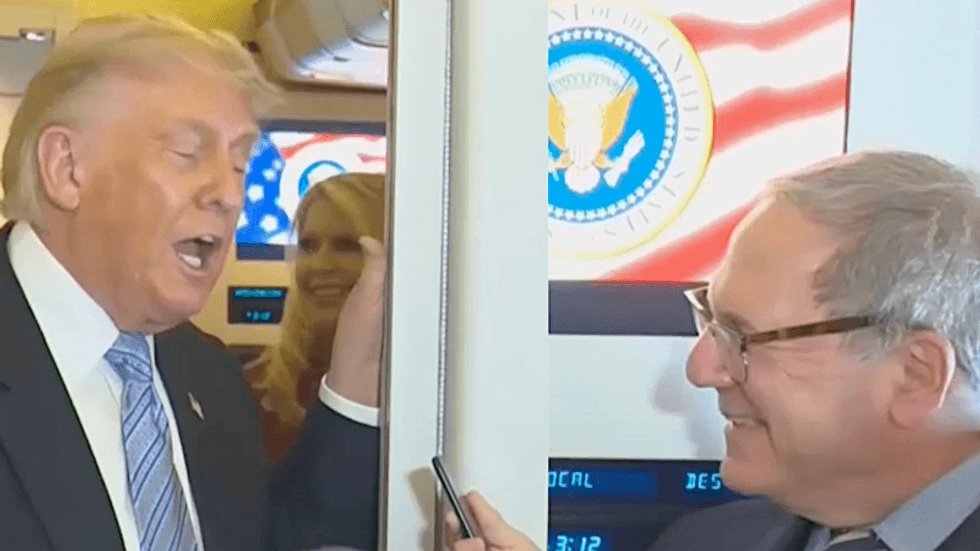 Trump jolts as he accuses reporter of committing 'crime you can be hanged for'