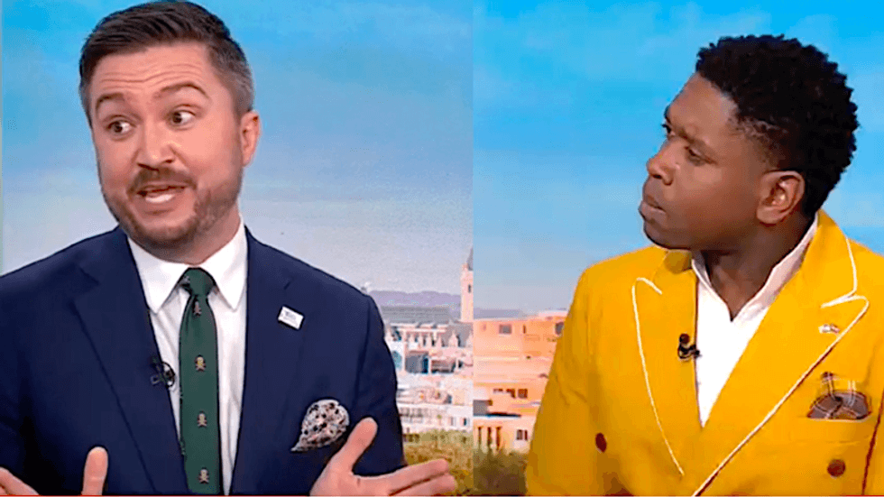 'Looking at me like I'm crazy!' MAGA pundit's flagrantly false claim draws baffled stares