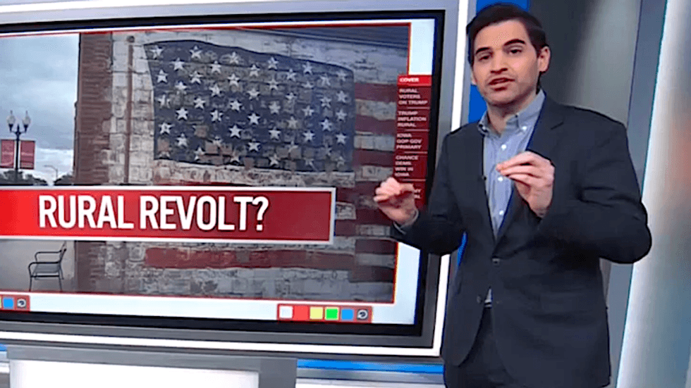 'Whoo!' Data guru warns 'rural revolt' is turning 'field of dreams' into Trump nightmare