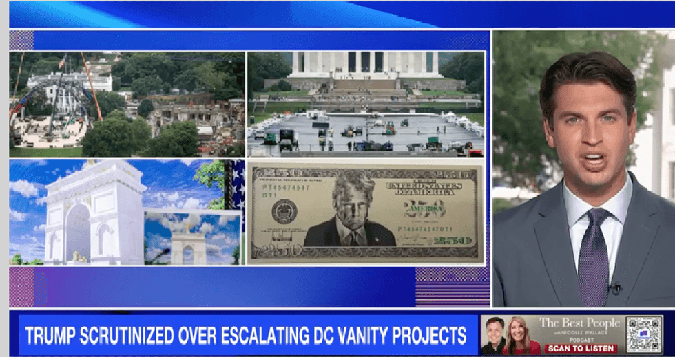 'Newsflash— it's not working': MS NOW dumps more bad news in Trump's lap