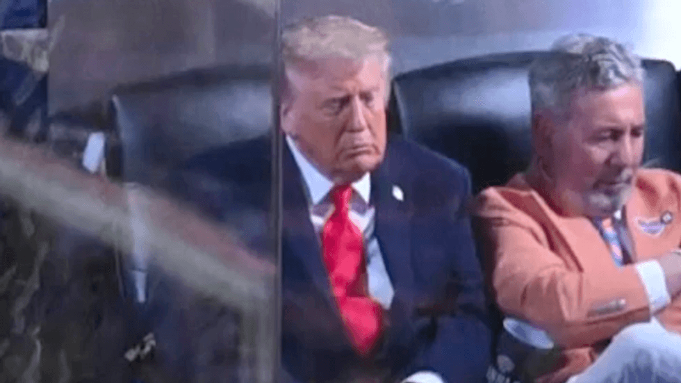 'Did he fall asleep?' Morning Joe host calls out Trump for napping at NBA game