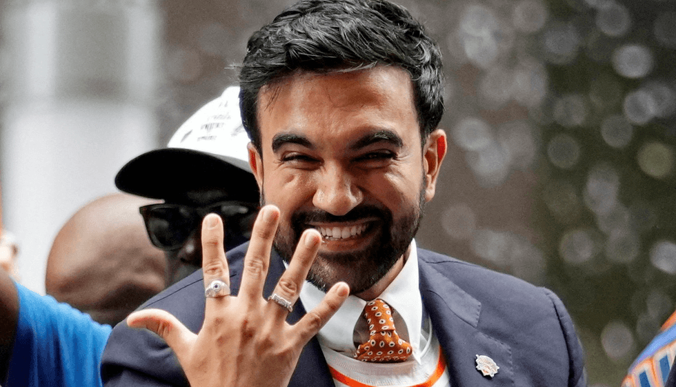 MAGA Knicks owner trolled by NYC's Zohran Mamdani in rousing championship speech